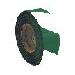 Green And White Striped 2 Inches Carpet Tape Roll