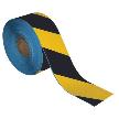 Black And Yellow Stripe Floor Marking Tape Roll