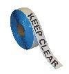 Keep Clear Floor Marking Tape Roll
